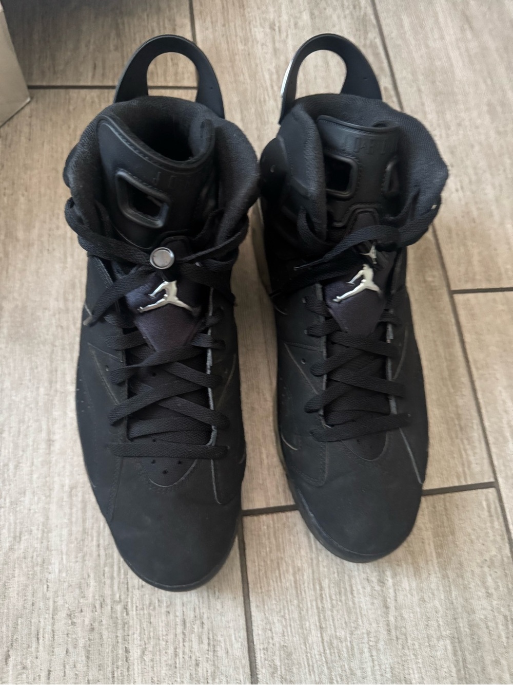 Nike Black Men's Jordan High-Top Athletic Sneakers